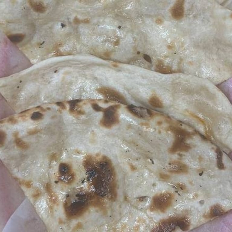 Savor our fresh naan