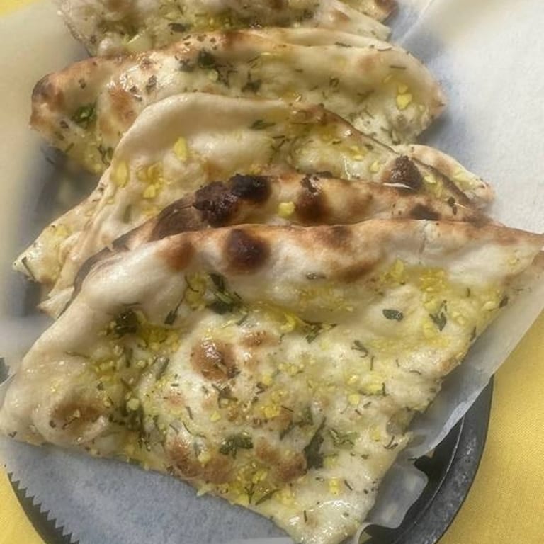 Savor our fresh naan