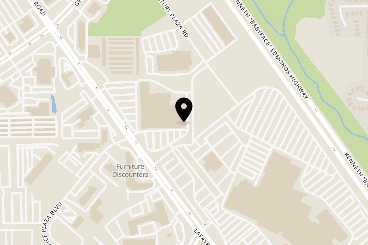 Map showing the location of India Palace Restaurant on 4213 Lafayette Rd in Indianapolis